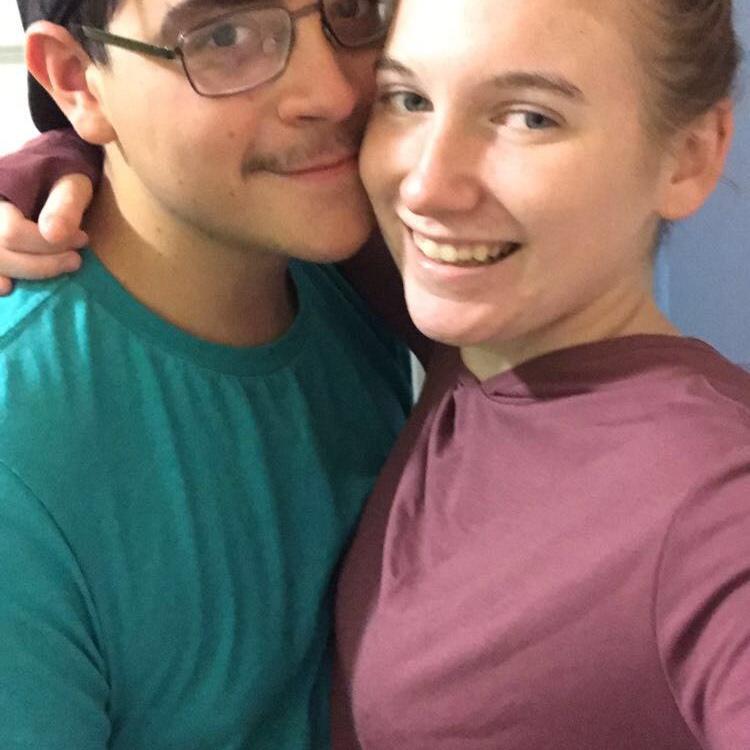 Bekah visited Ricky for the first time after going off to college