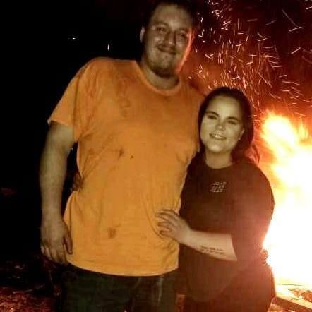 our first bonfire.