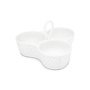 Three-section Dish