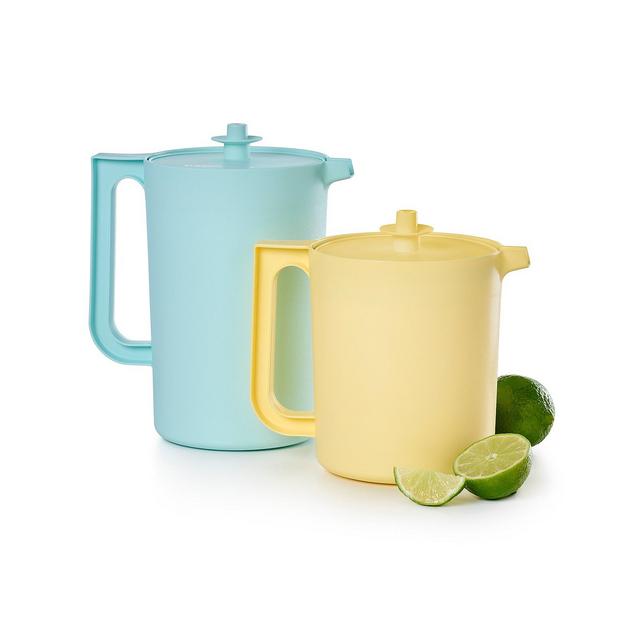 Tupperware Heritage 1.5 Qt and 2 Qt Vintage 2 Pack Pitcher Set