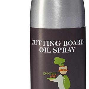 Greener Chef - Food Grade Cutting Board Oil Spray and Wood Furniture Polish - Mineral Oil Free Butcher Block Oil and Conditioner - Made From 100% All Natural Walnut Oil - Unique Spray for No Mess and Low Waste