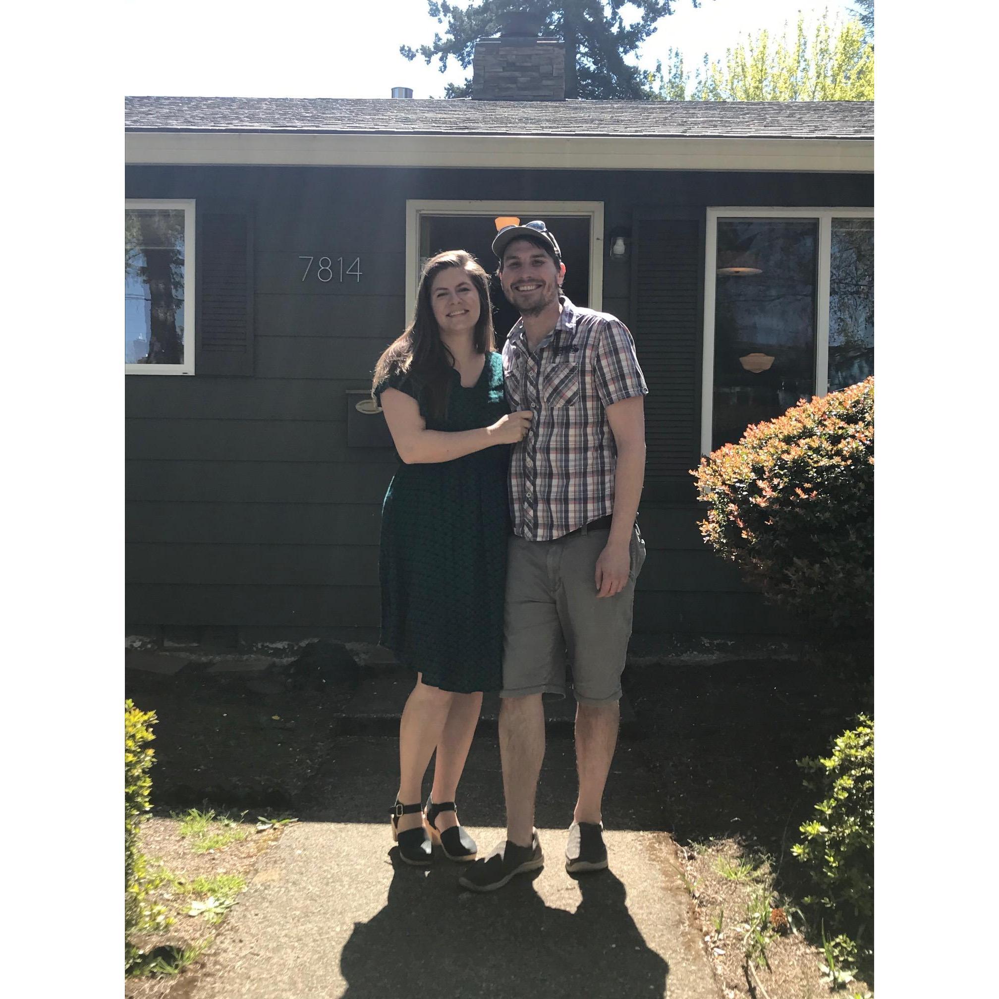 04/14/20 Engaged at our first house