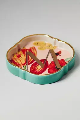 Eden Monogram Stoneware Trinket Dish