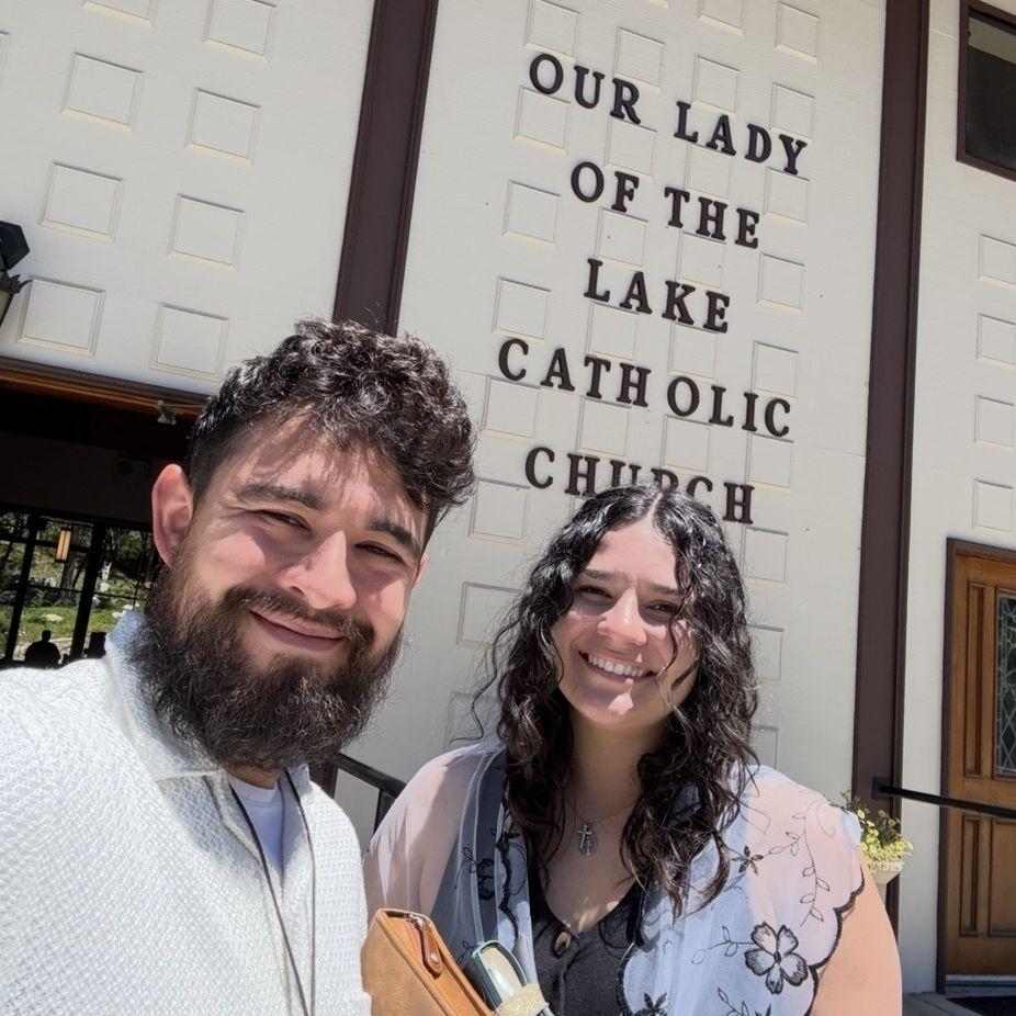 Sunday service at our wedding venue