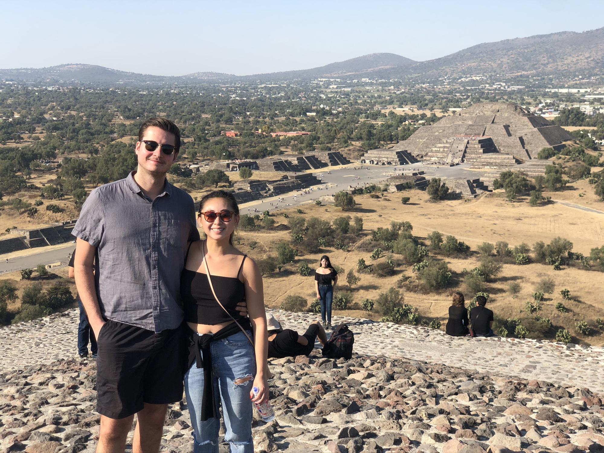 The pyramids in Mexico City | December 2019