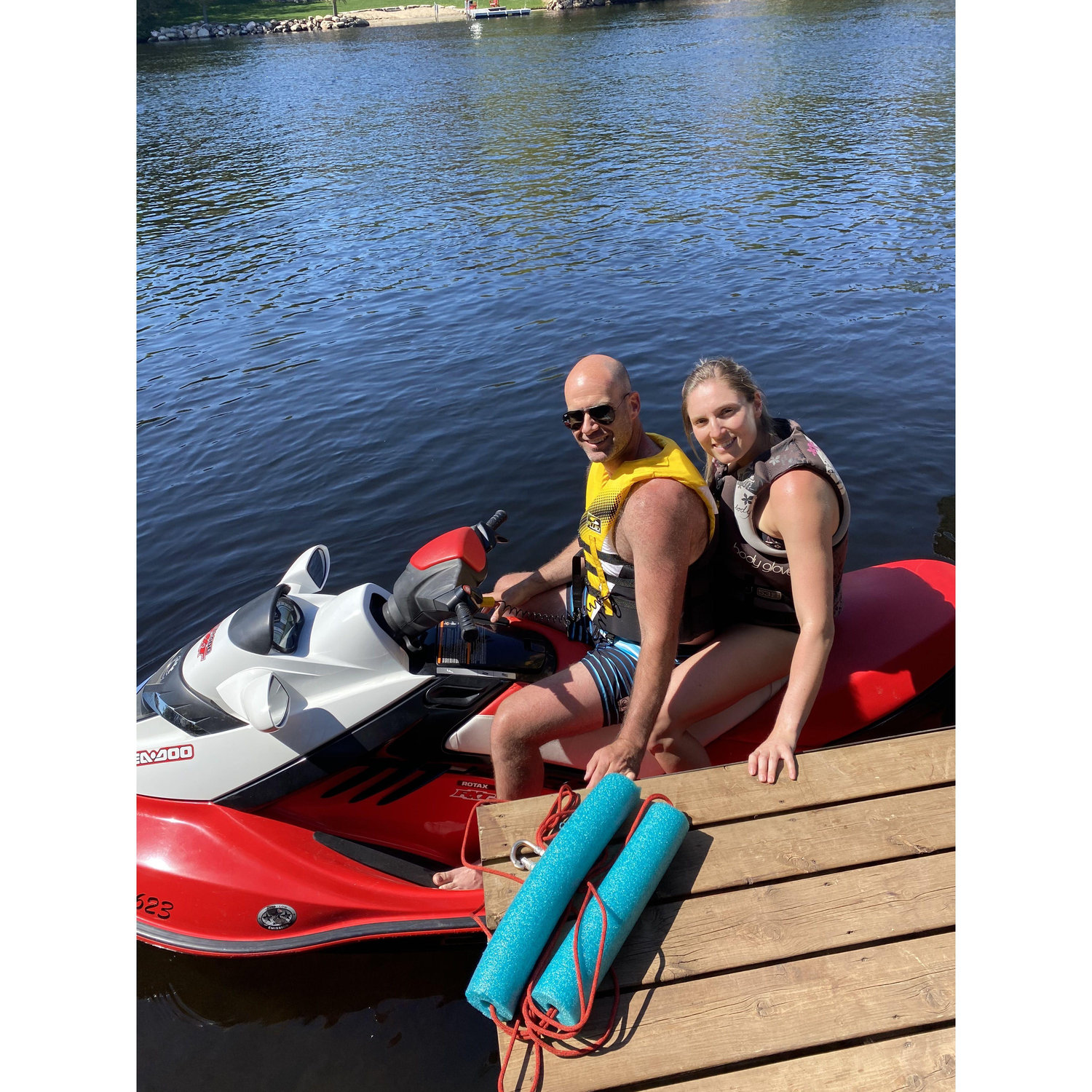 We love water sports