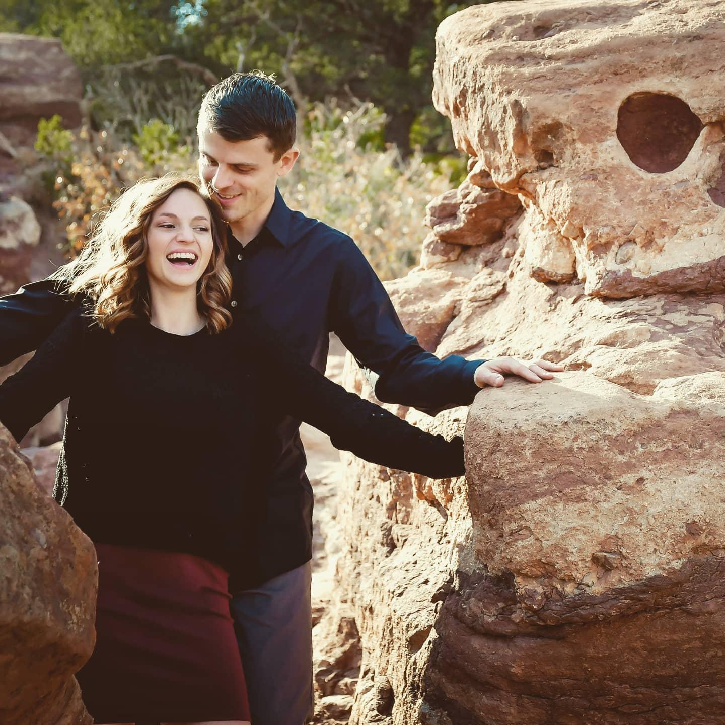 A couple that can laugh together can get through anything!