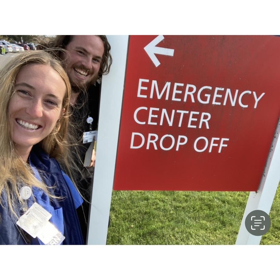 Our first day in the emergency room!