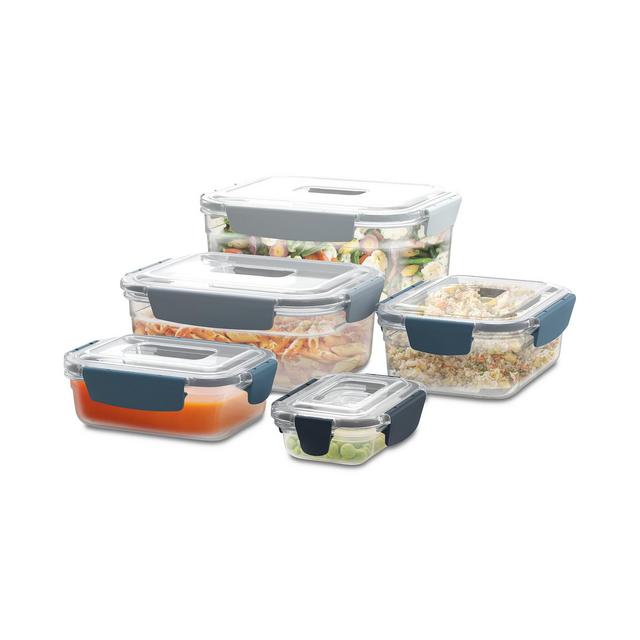 Joseph Joseph 10pc Nest Lock Food Storage Container Set Rainbow