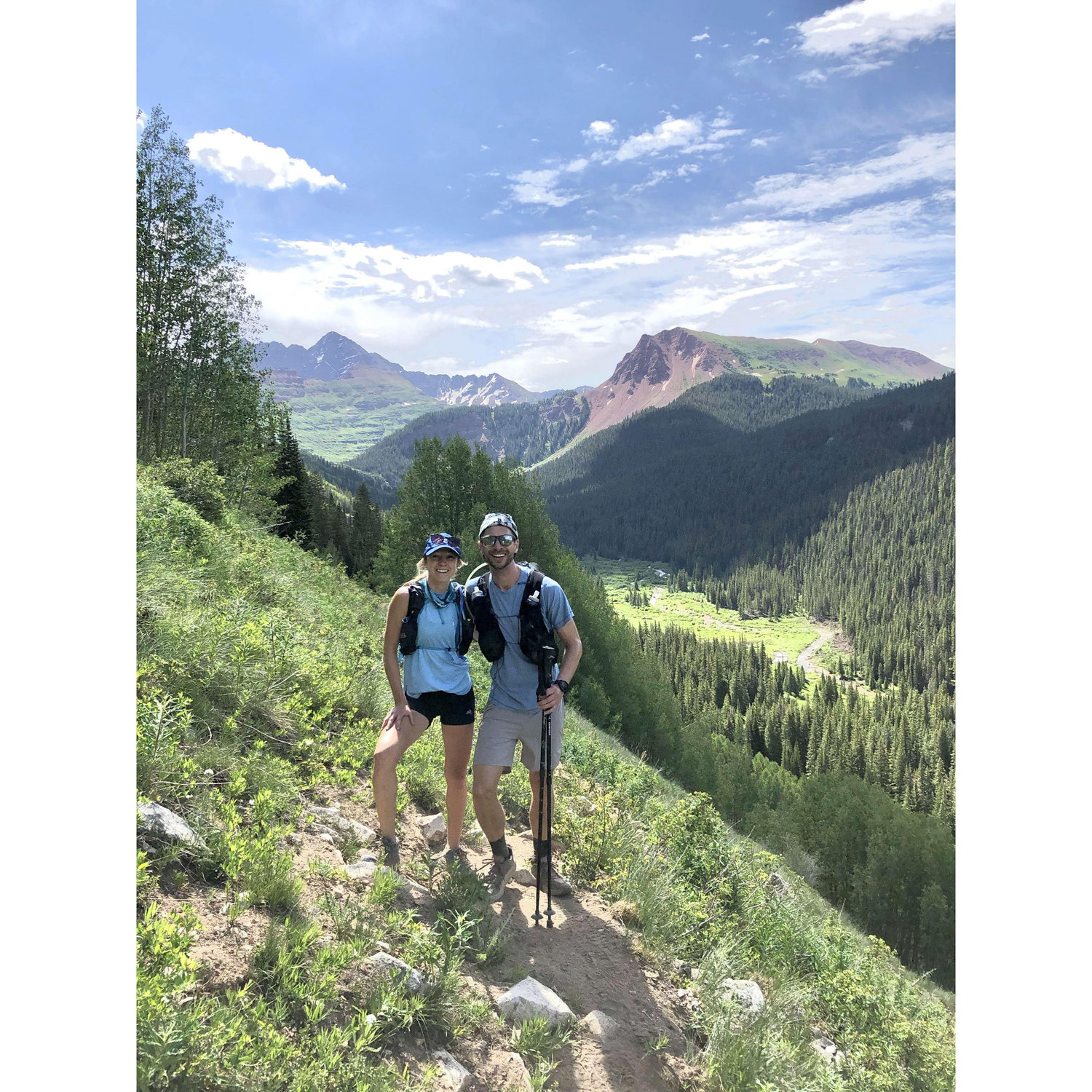 Running the 31 mile Maroon Bells Four Pass Loop in CO