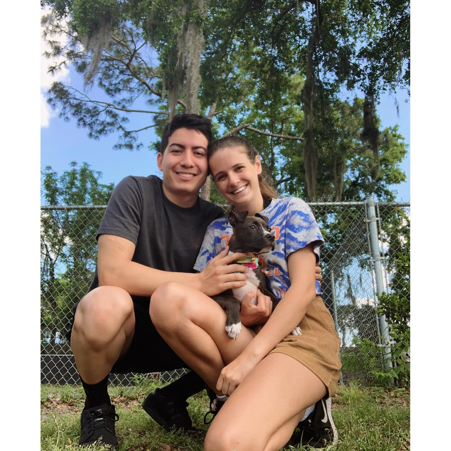 The day we officially adopted our Daisy Waisy. Apr 2021