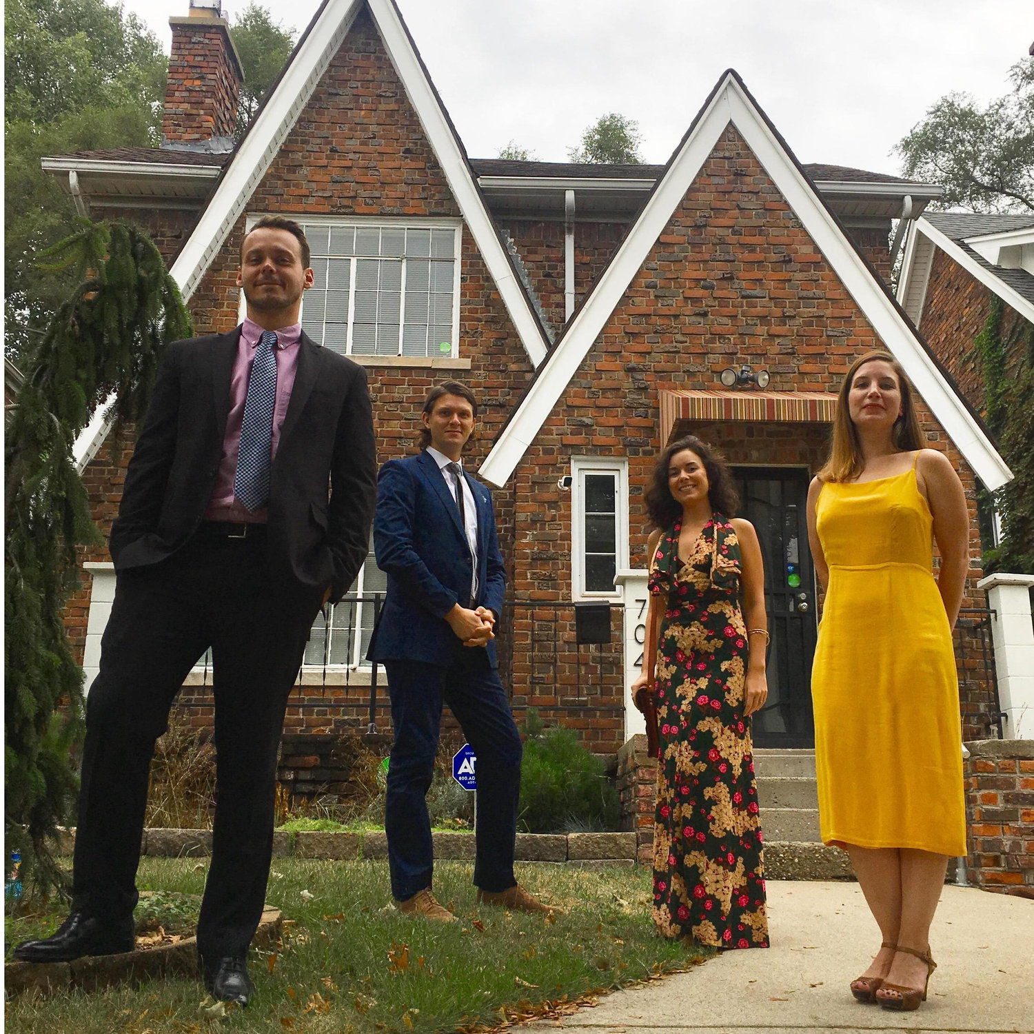 Detroit, Michigan. En route to Ben and Rebecca's Wedding. 2019.