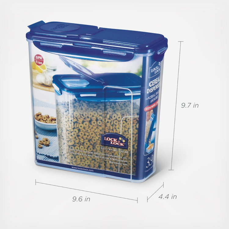 Lock & Lock, Easy Essentials Pantry 16-Cup Cereal Storage