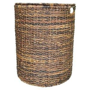 Wicker Hamper Dark Global Brown 25"x13"x20" - Threshold™