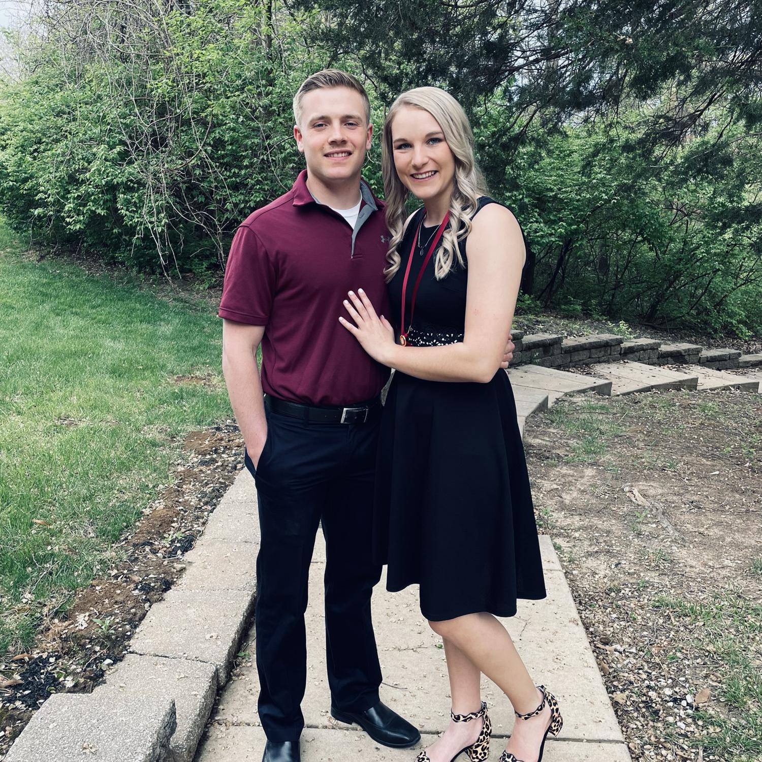McKenna's college graduation. April, 2022