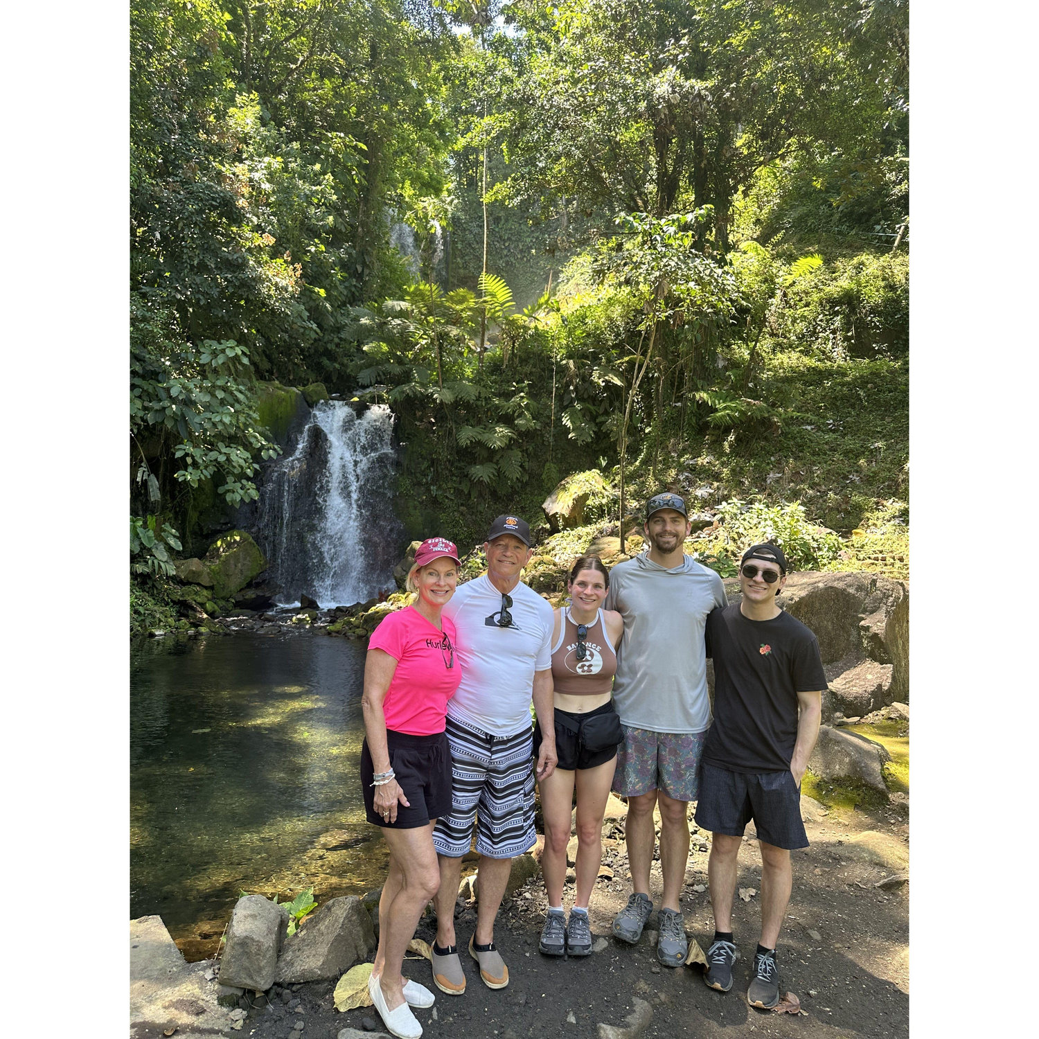 Hiking the beautiful rainforest at Sensoria "Land of Senses and Magical Rainforest"
