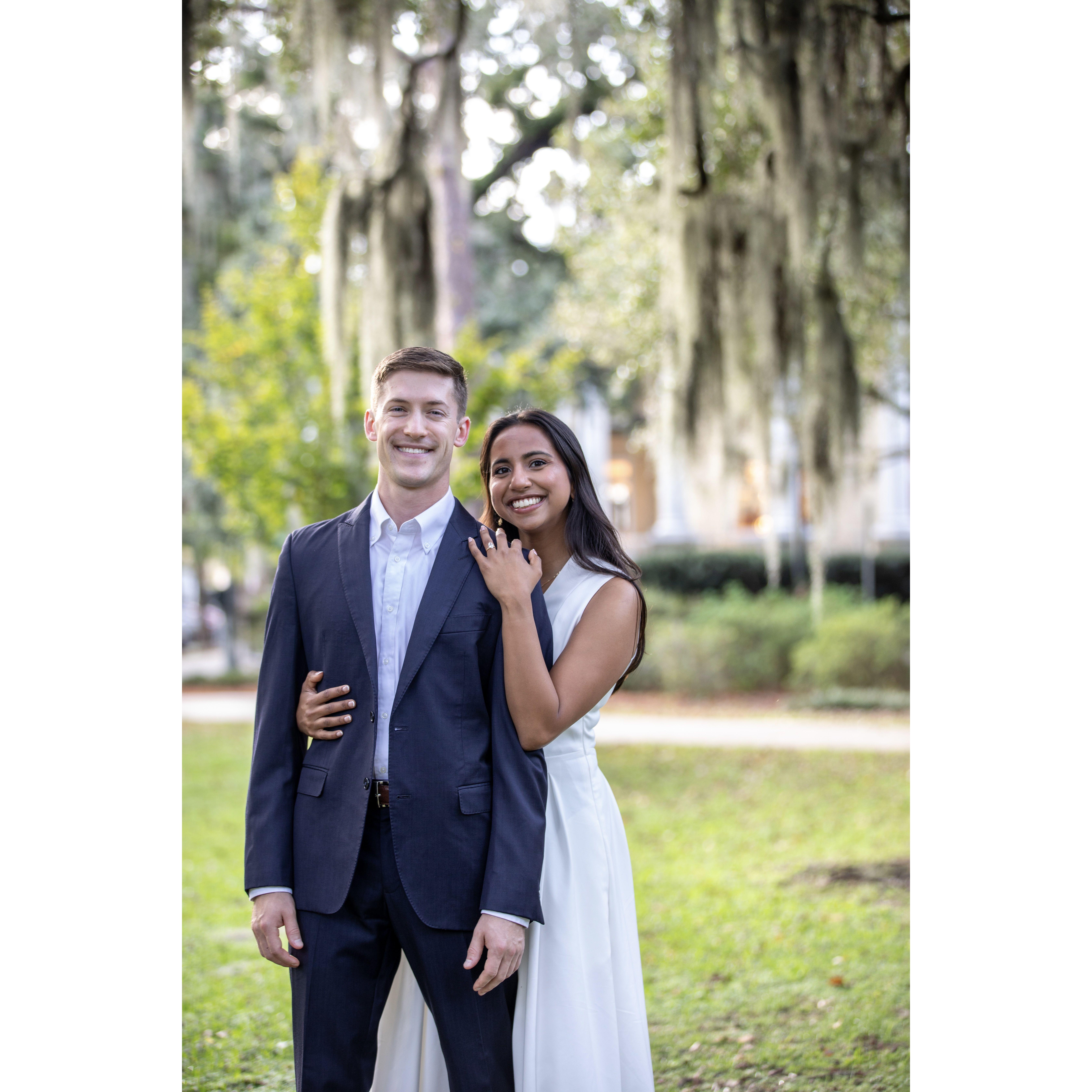 Engagement Shoot. November 2024. Savannah, GA.