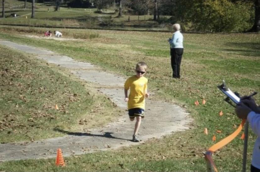 Michael and Emily ran track/cross-country for many years as kids!! Michael was always such a fast and serious runner.