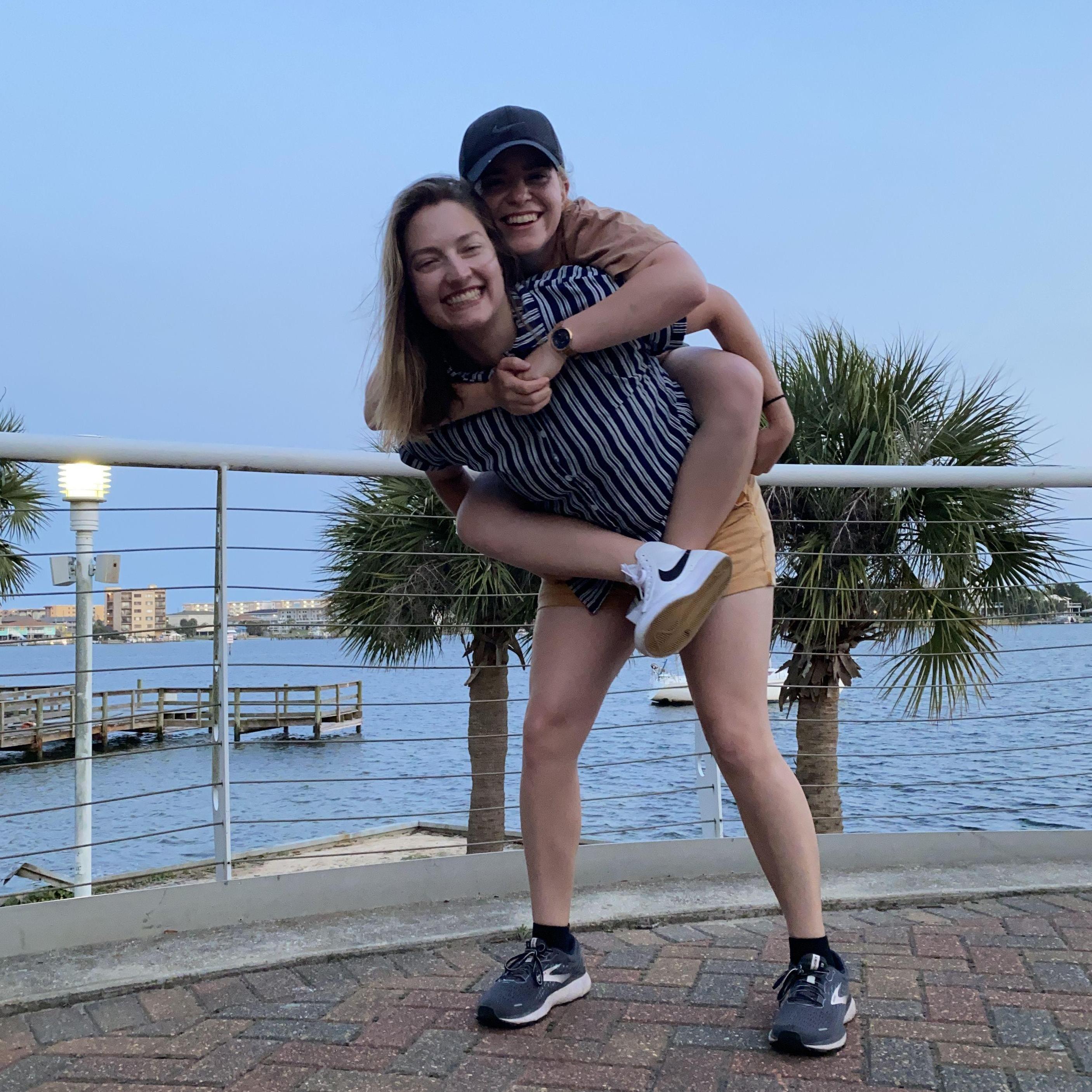 Our first solo beach trip!