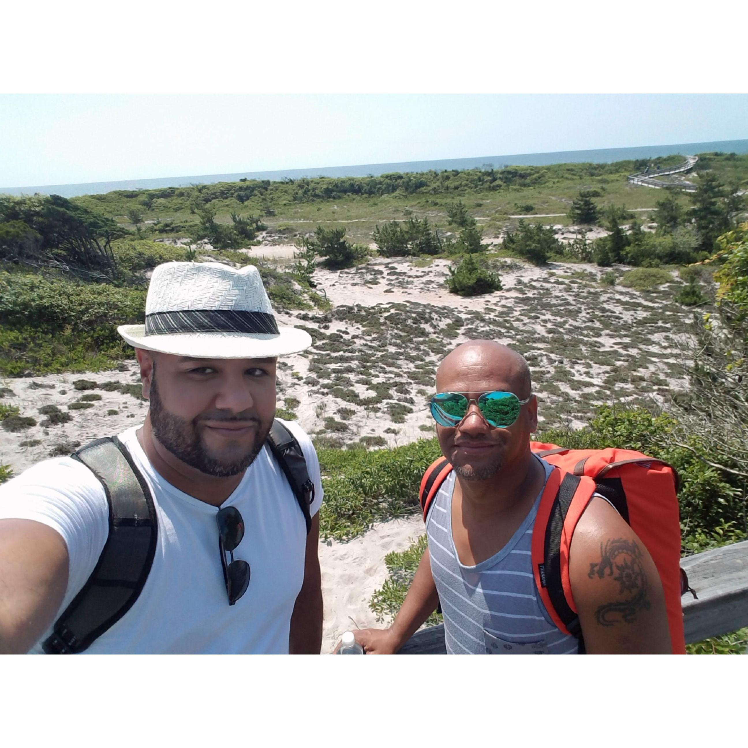 Eddie's first time at Fire Island