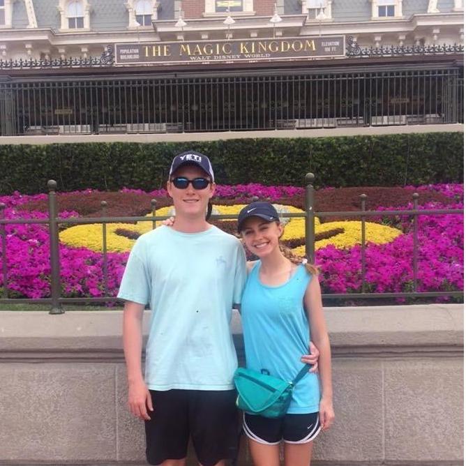 Our first (of many) visits to Walt Disney World together for Ocean Springs High School's senior trip!