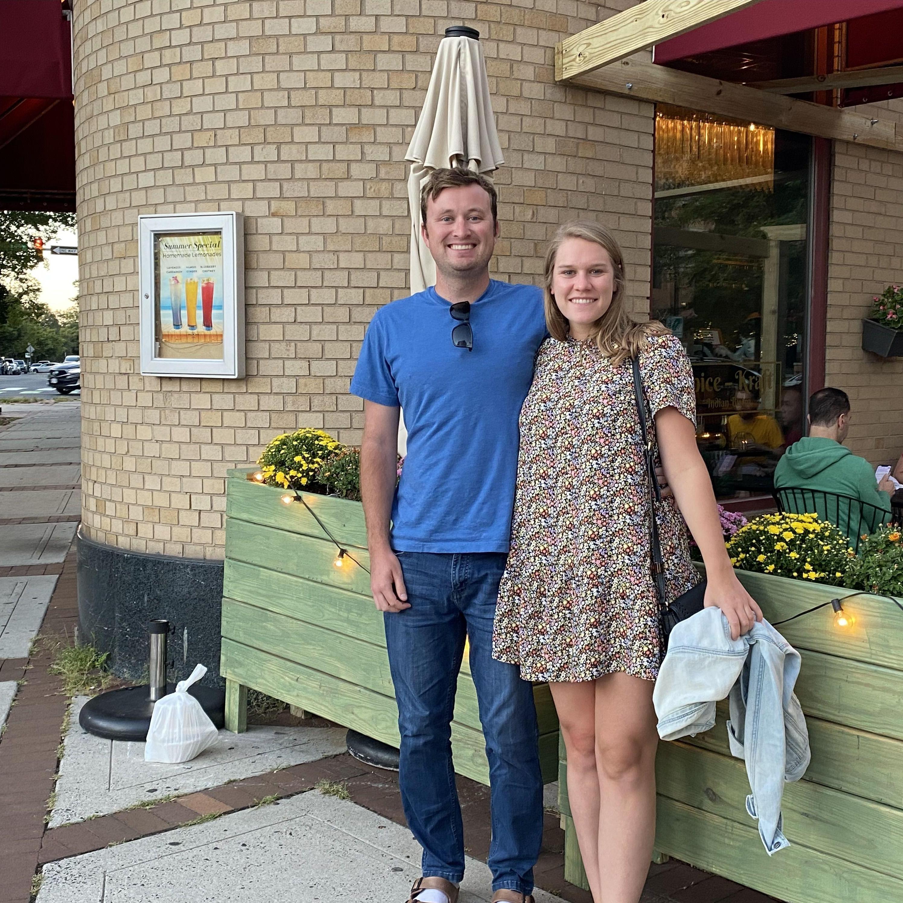 Our first picture together! September 2021