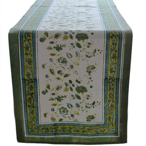 Joy Runner Green & Blue 16x72