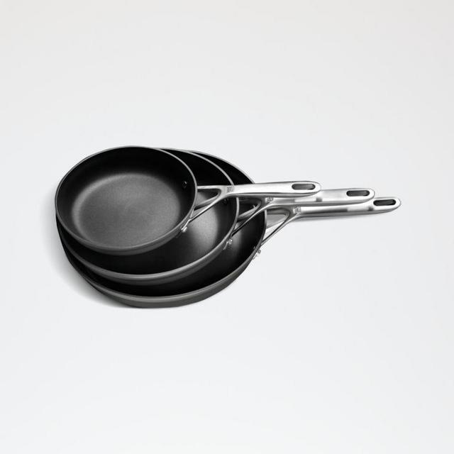 ZWILLING ® Motion 3-Piece Hard-Anodized Aluminum Frying Pan Set