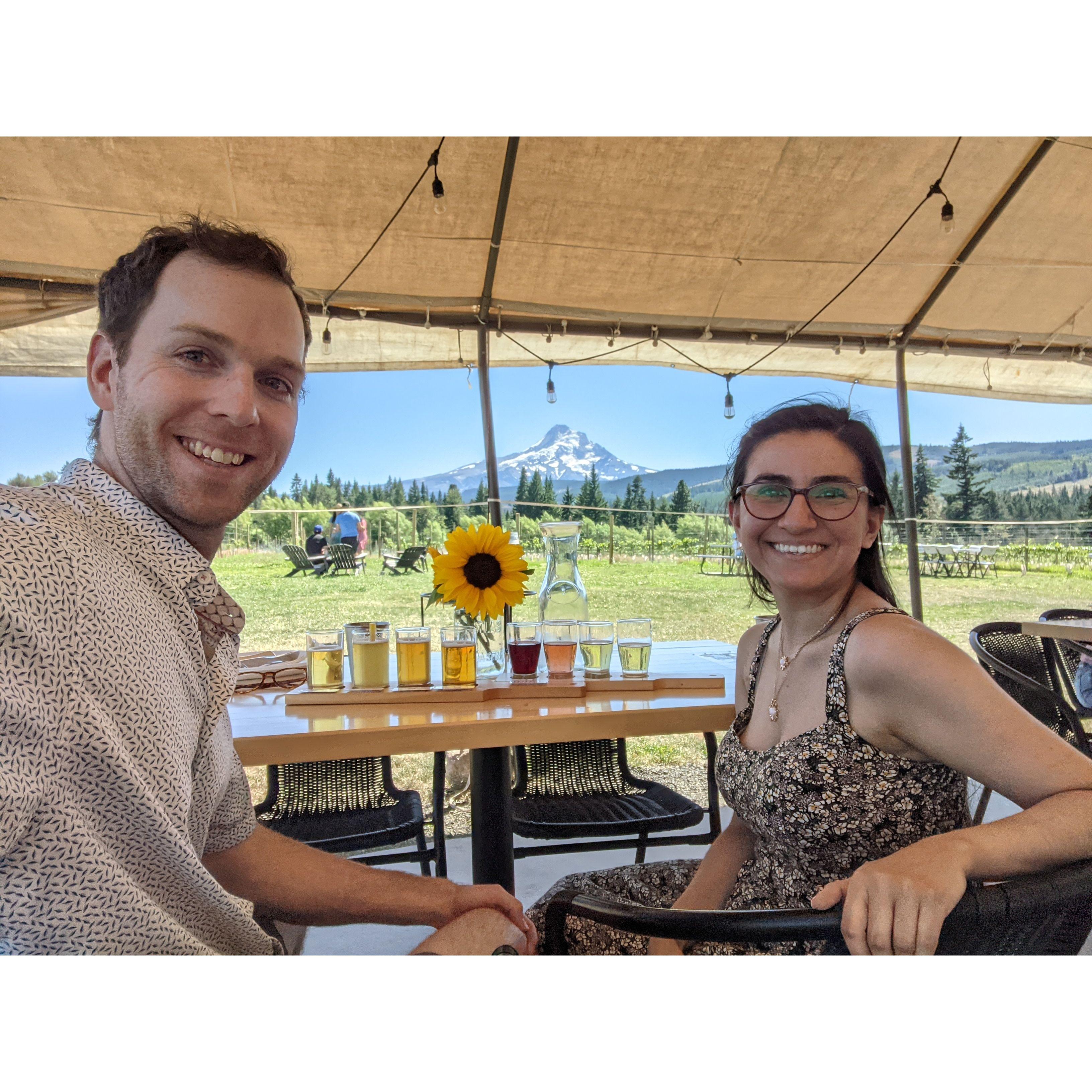 Grateful Vineyard in Mt. Hood - July 2021