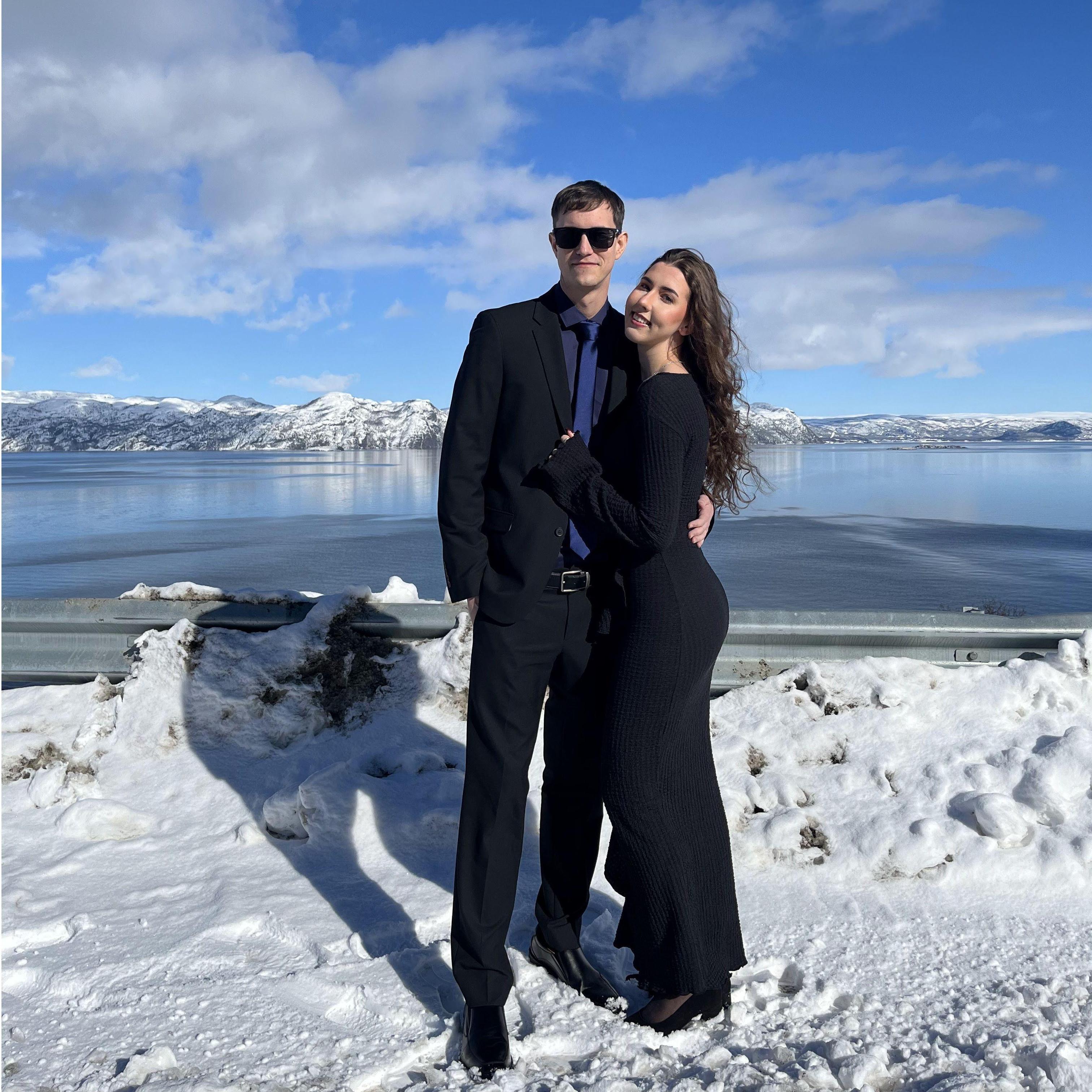 Wedding date in Alta, Norway