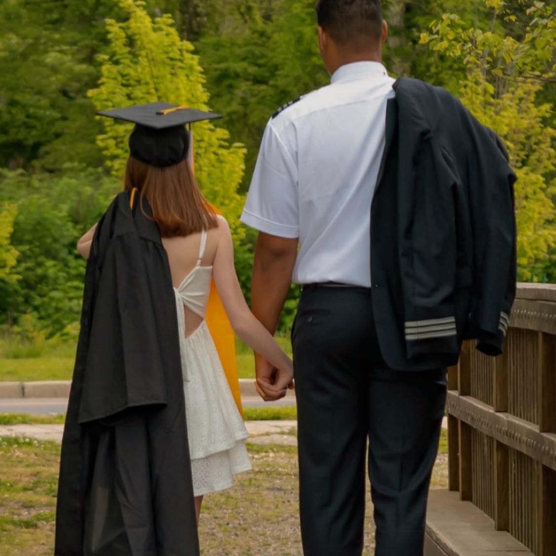 When I graduated and he became a pilot! 2023