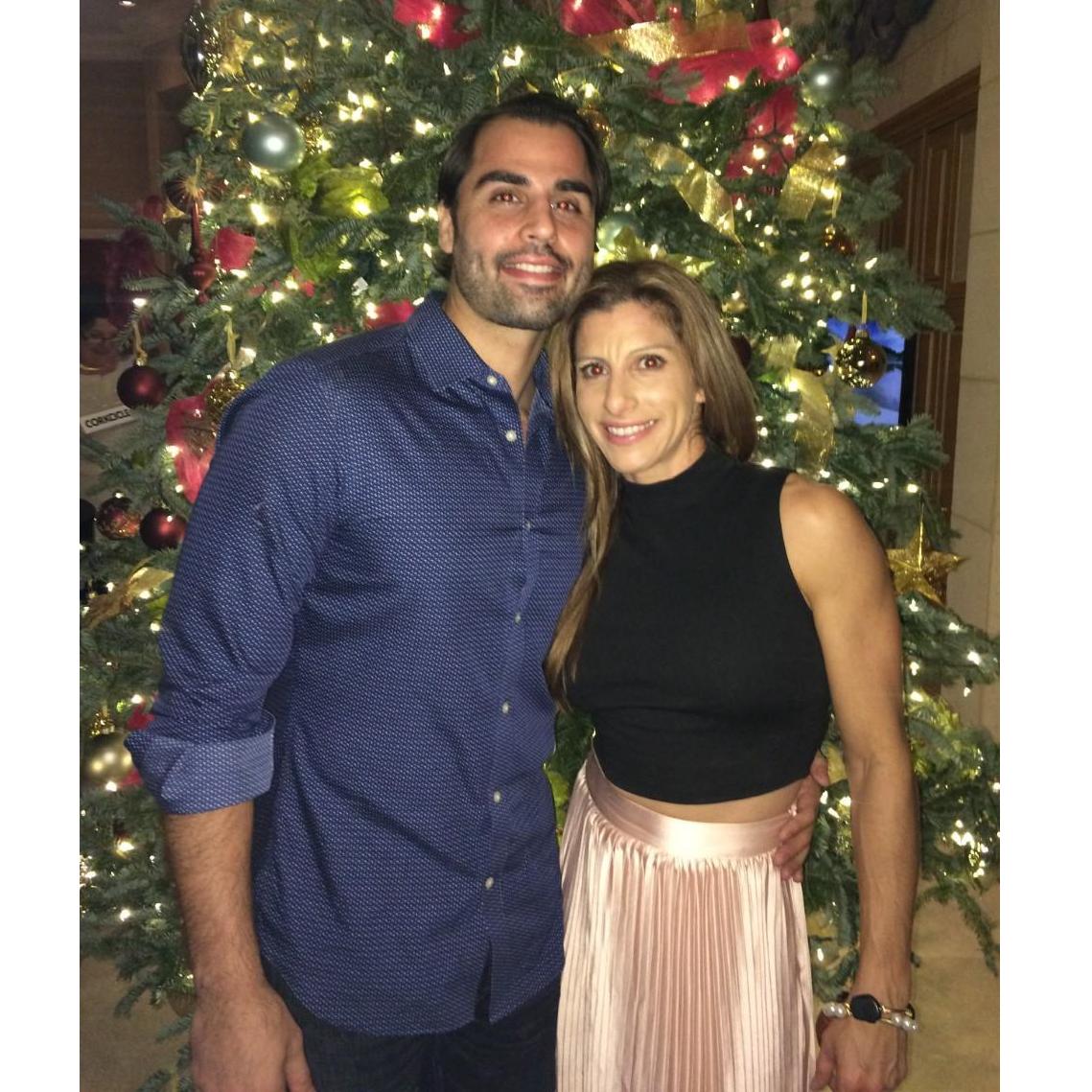 This was an SSI Christmas party and the first time I met all of Vishal's coworkers