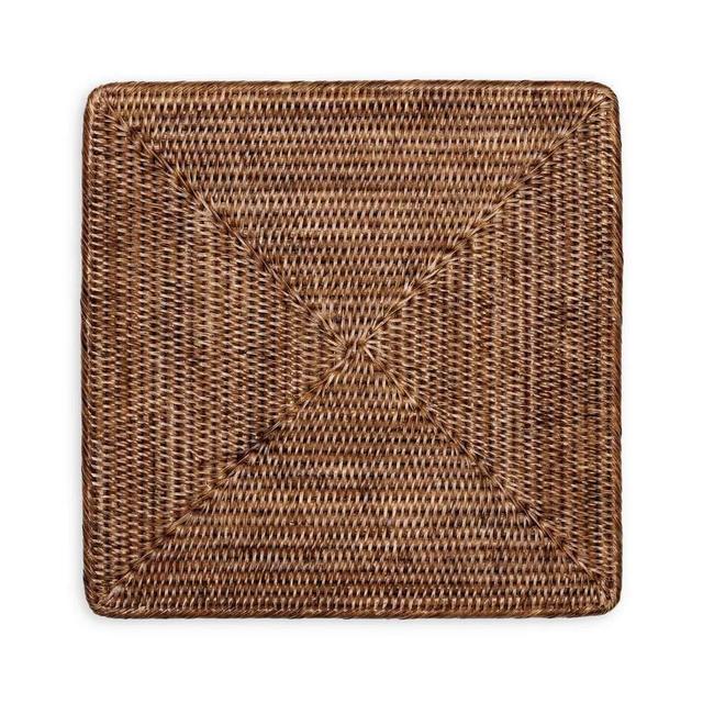 Rattan Placemats in Dark Natural - 1 Each