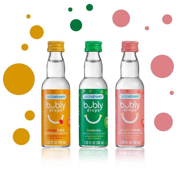 SodaStream 3pk Tropical Thrill Variety Bubly Drops