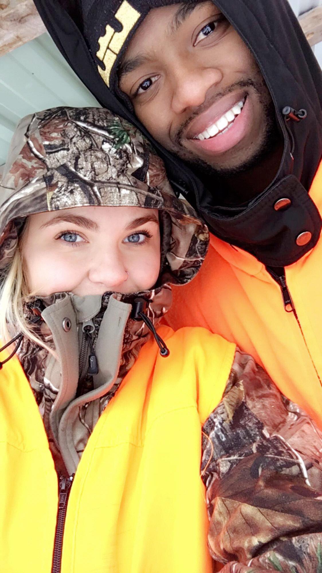 Xaviers first time deer hunting!