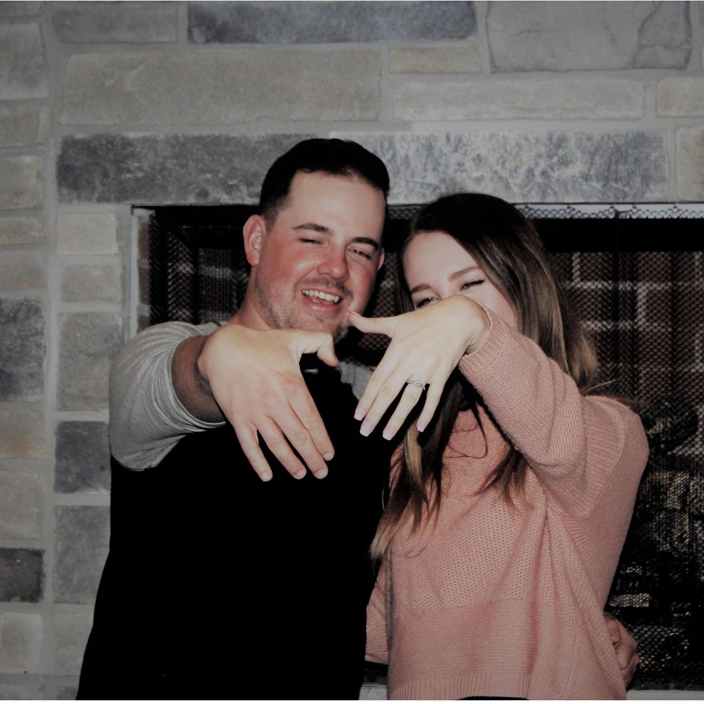 Fun to show off the ring!