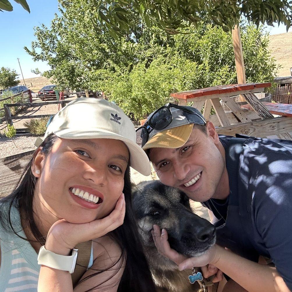 Our first snapshot with the one and only Orion.