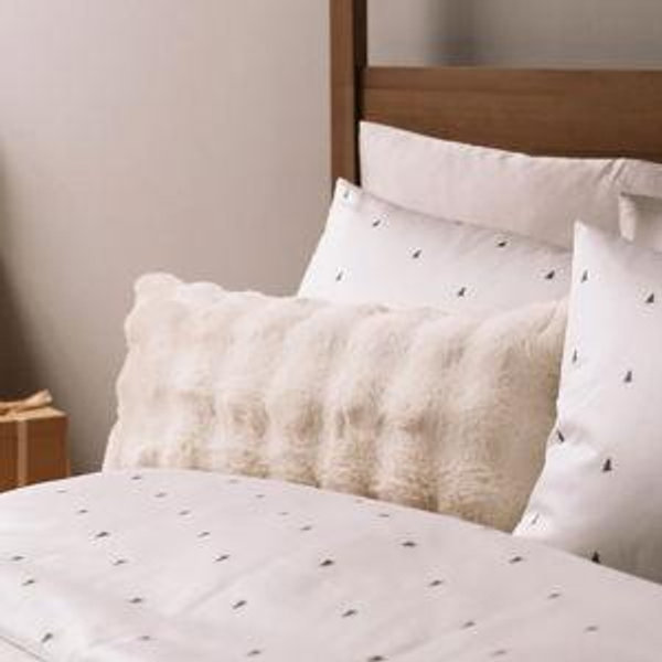 Bubble Cuddle Pillow (Color Creme - Size 14x30)