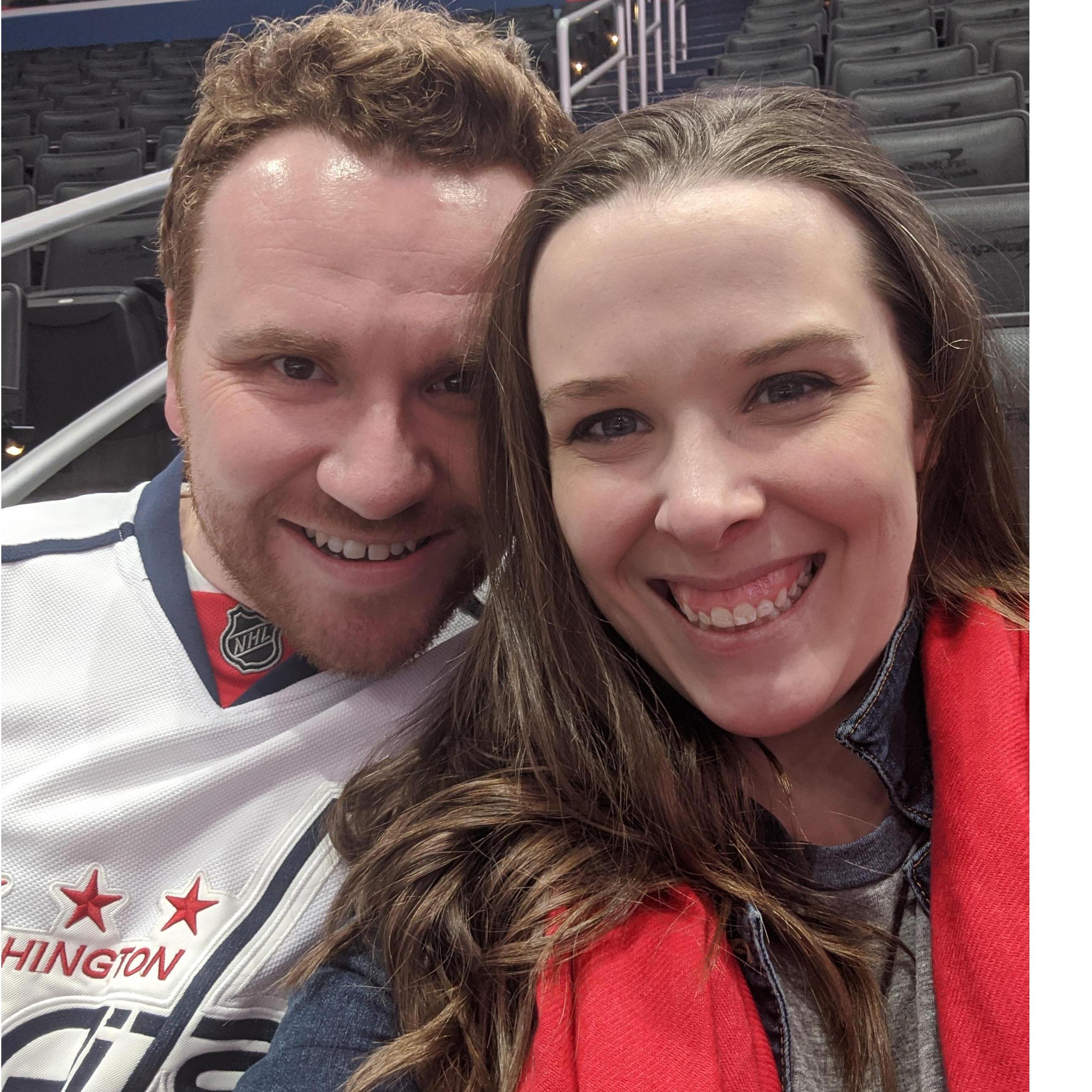 Last trip before COVID to check off Capital One Arena off our hockey bucket list!
