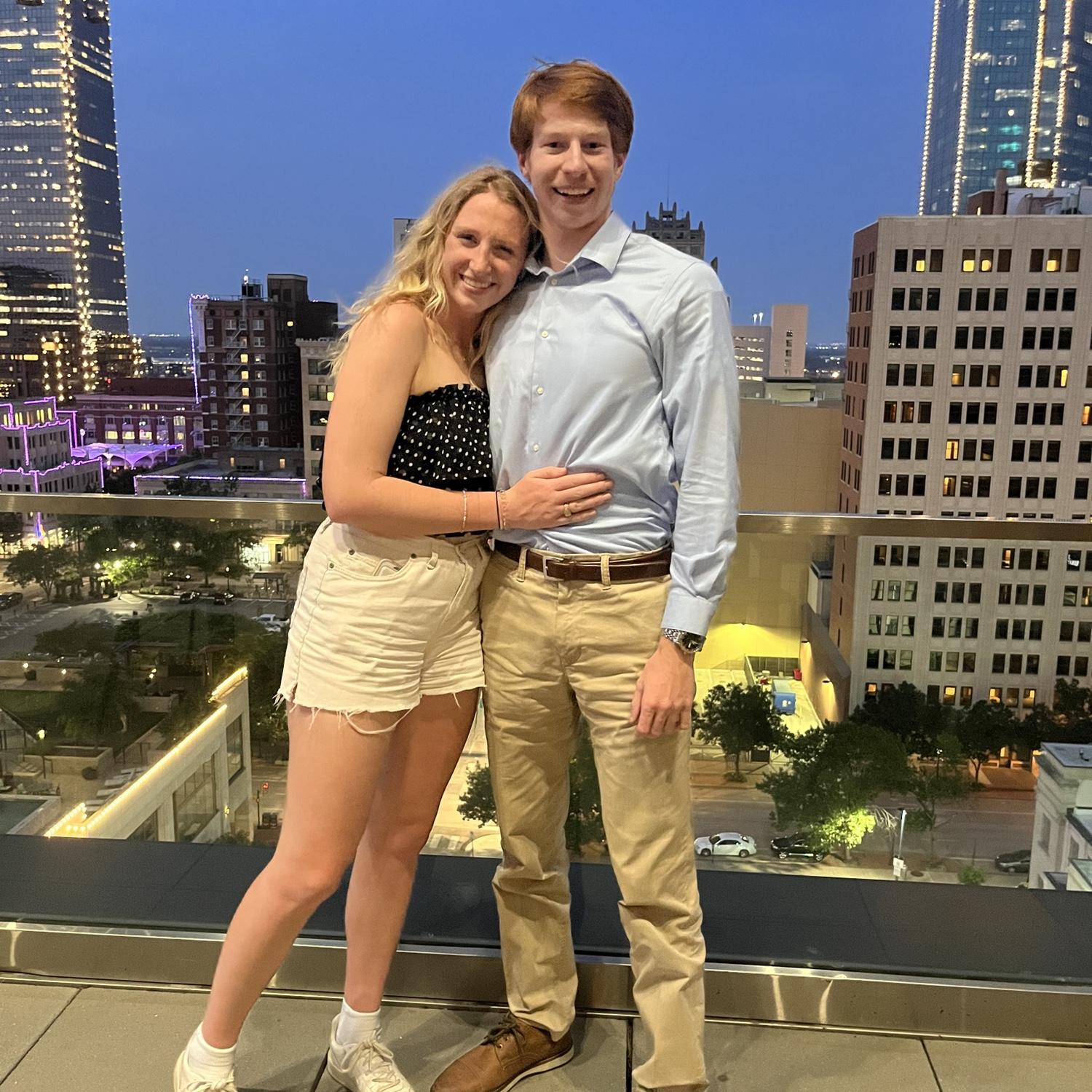 2 month anniversary- we both said I love you!