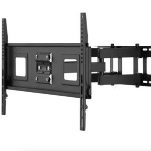 Best Buy essentials™ - Full Motion TV Wall Mount for 47–84" TVs - Black