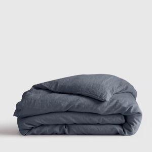 Linen Queen Duvet Cover in Nightfall