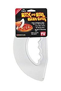 Rock'n Roll Pizza Cutter White