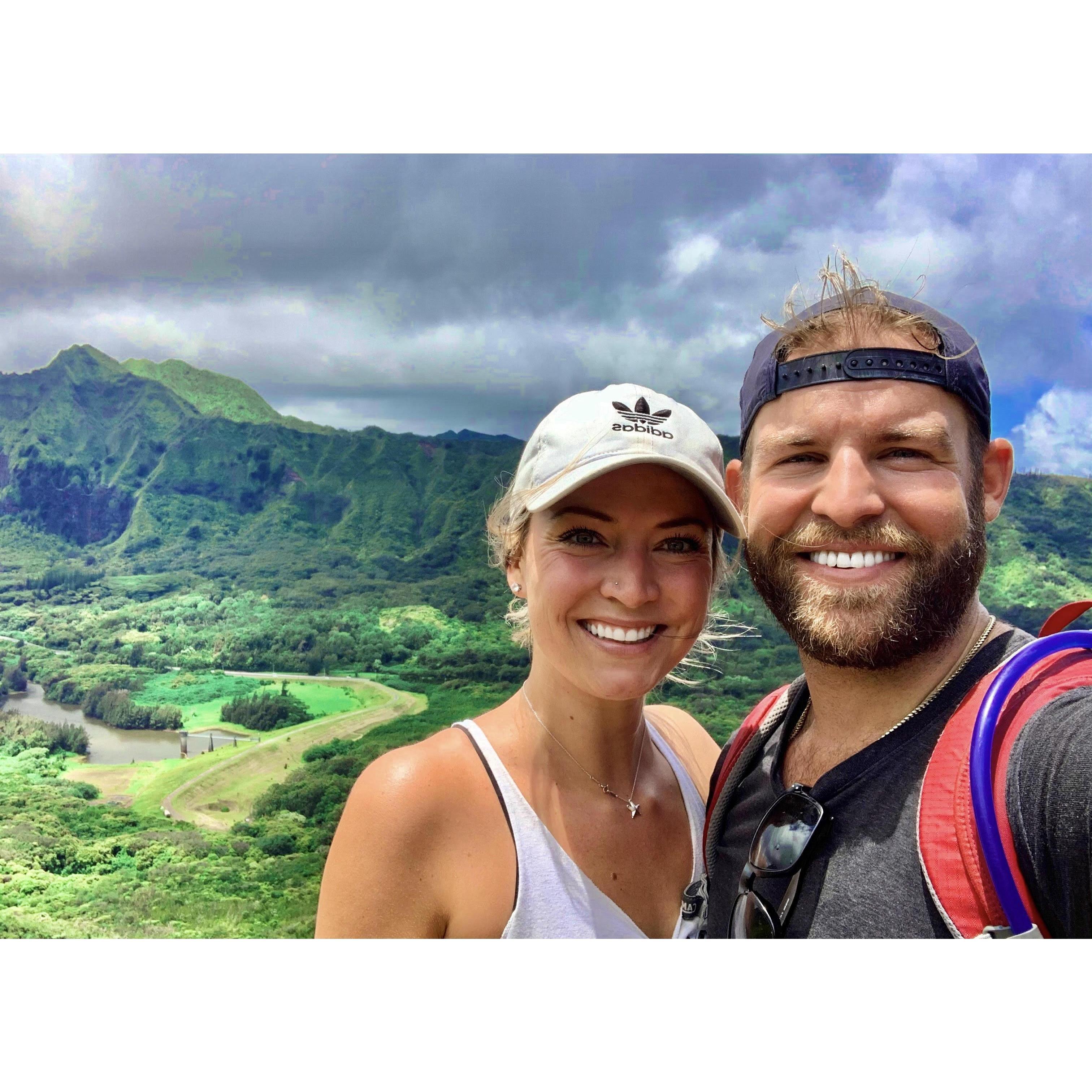 Hiking Moana Falls