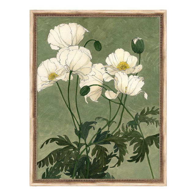 White Poppies 21x27