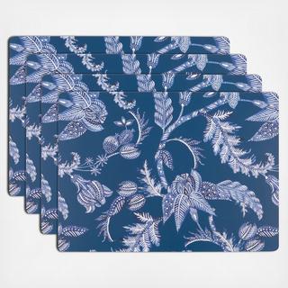 Batik Cork Placemat, Set of 4
