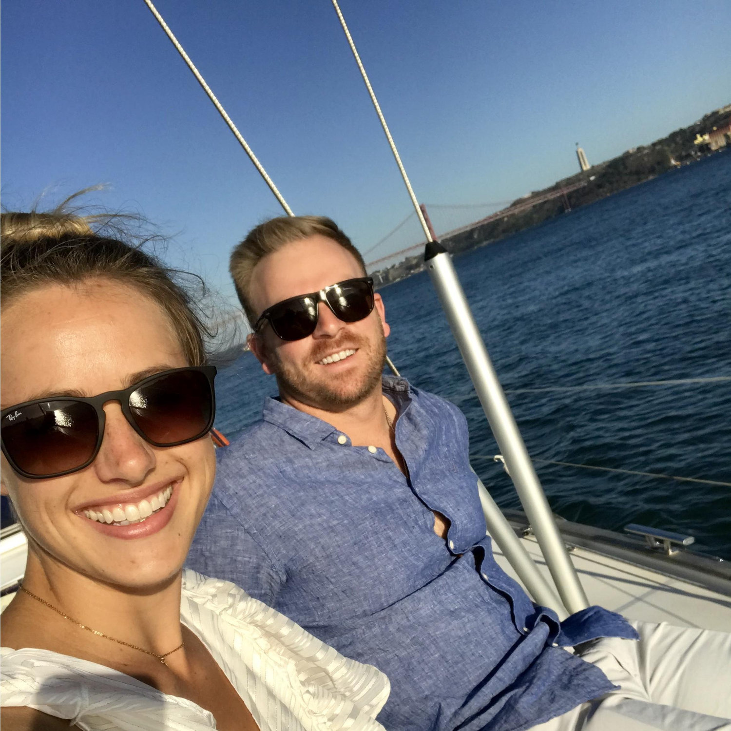 Sailing in Lisbon, 2019.