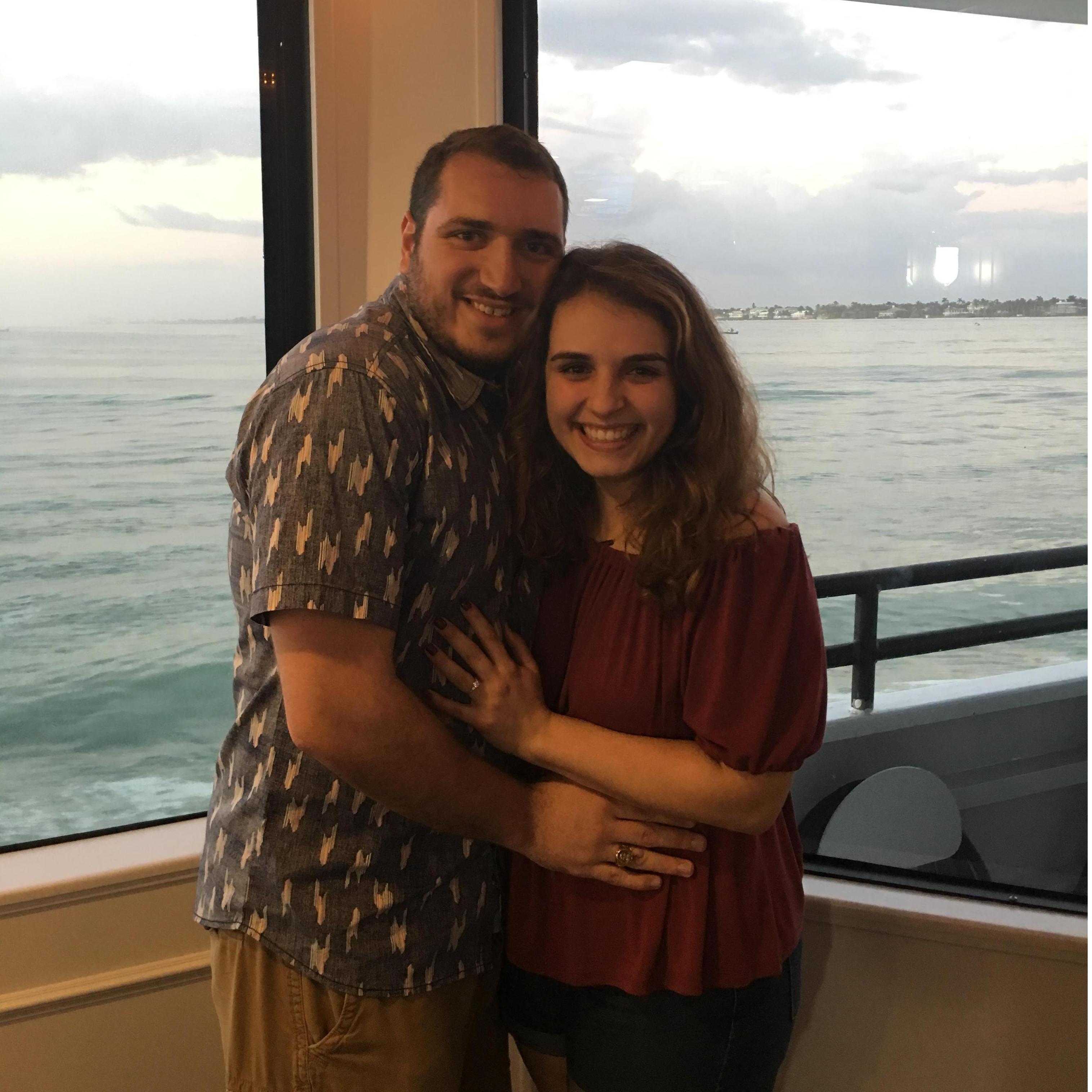 Right after we got engaged!