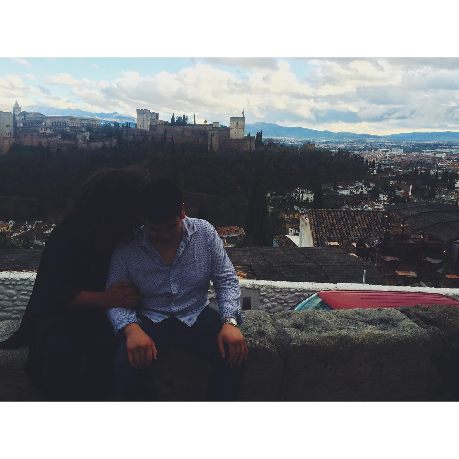 Dan visits Taylor studying abroad in Granada, Spain for our 1st anniversary. April 2016!