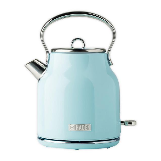 Haden Heritage 1.7-Liter Electric Kettle in Turquoise